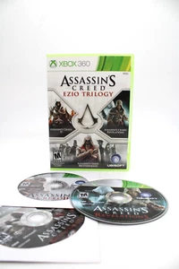 Refurbished Xbox 360 Assassin's Creed Ezio Trilogy Complete CIB Excellent Mint - Picture 1 of 7