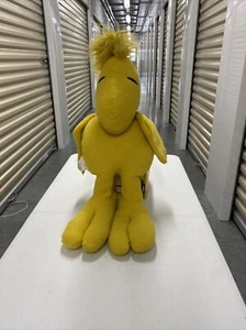Vintage Plush Woodstock Yellow Charlie Brown Peanuts Gang, 36inch Plush Rare! - Picture 1 of 5