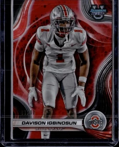 2024 Bowman U Best Davison Igbinosun Red 03/10 - Picture 1 of 2