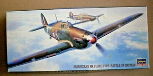 NIOB Hasegawa 51338 Hurrikan Mk.I Spättyp Schlacht um Großbritannien 1/72 Maßstab - Bild 1 von 4