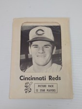 RARE 1966 CINCINNATI REDS PICTURE PACK 12 PHOTOS ENVELOPE PETE ROSE