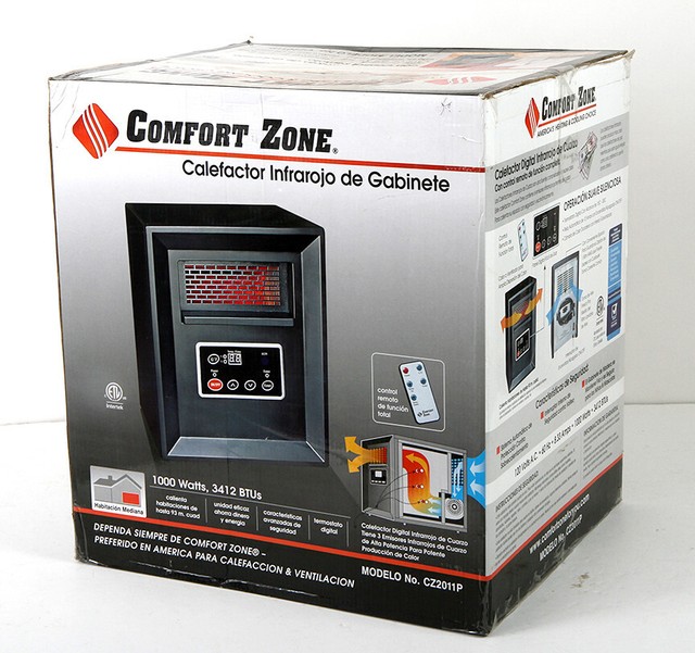 comfort zone Radiant Home Space Heaters for sale | eBay