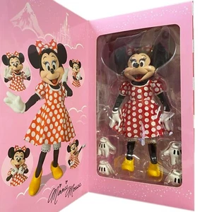 Tokyo Disney Resort Medicom Toy Minnie Mouse Polka Dot Dress Action Figure New - Picture 1 of 5