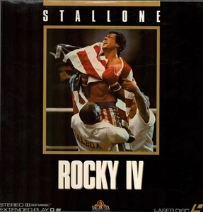 Rocky IV (1985) Laserdisc *UNICORN RARE* - Picture 1 of 2