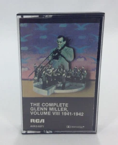 The Complete Glenn Miller Volume VIII 1941-1942 Cassette Tape Tested Music Audio - Imagen 1 de 2