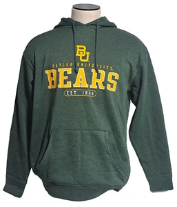 Baylor Bears Hoodie Sweatshirt NCAA Pullover NWT Green size 2XLarge (XXL 50/52) - Picture 1 of 3