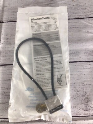 Master Lock Braided Steel Cable Gun Lock 107 (344231508271) - Image 1 of 4
