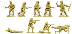 Matchbox WWII German Infantry - 15 54mm unpainted figures mint in sealed bag - Picture 1 of 1