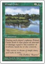 MTG 5th Edition - Primal Order