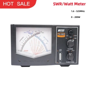 Compteur de puissance NISSEI Mini TX-502 SWR/Wattmètre 1,6-525MHz bande HF/V/U 200W - Photo 1/3