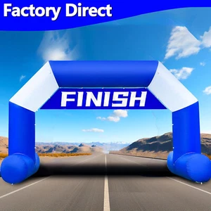 20Ft Start Finish Line Inflatable Arch Inflatable Archway for Race Advertising - Picture 1 of 9