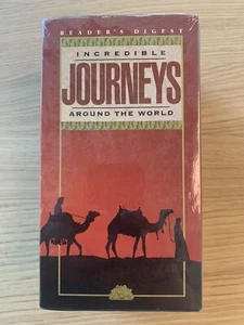 TRAVEL VHS ~ Readers Digest Incredible Journeys Around The World **SEALED** - Picture 1 of 3