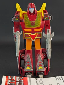 Transformers G1 Hot Rod Commemorative Series complete Hasbro TRU Reissue - Picture 1 of 5