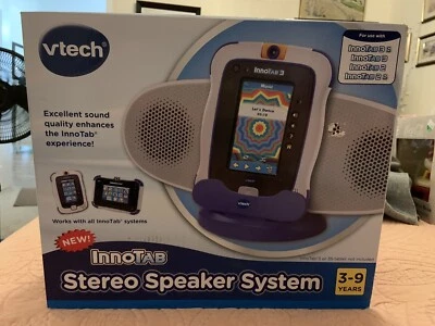 VTech InnoTab 2/2S/3/3S Stereo Speaker System Model 80-211200 NIB - Image 1 of 4