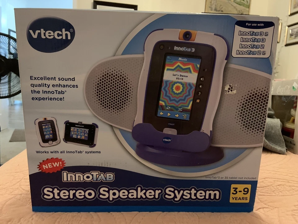 VTech InnoTab 2/2S/3/3S Stereo Speaker System Model 80-211200 NIB - Image 1 of 4