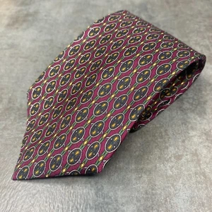 Burberry of London Silk Tie 58" Length Made in USA DB62 - Picture 1 of 7