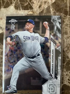 Adrian Morejon Topps Chrome Ben Baller RC **MINT Condition ** - Image 1 of 2