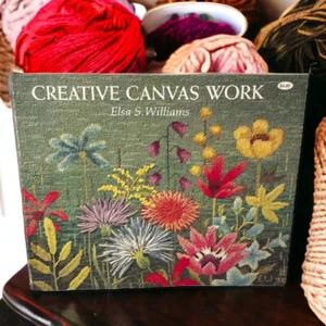 Creative Canvas Work by Elsa S. Williams 1975 Paperback Color and Black & White - Picture 1 of 10