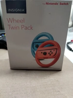 Twin Wheel Pack For Nintendo Switch Made By Insignia New - Image 1 of 2