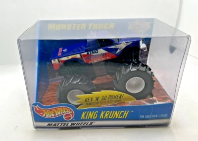 King Krunch Rev and Go Power 2000 New Hot Wheels Monster Truck - Image 1 of 4