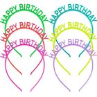Happy Birthday Party Headress Luminous Headband Hair Accessories Women Headwear