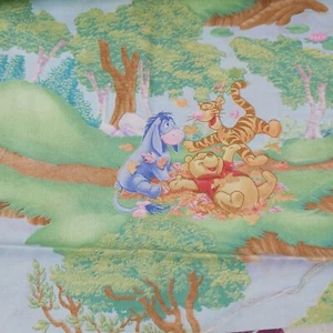 Poohs Days of Hunny Springs Industries Fabric Disney 37x45" Cotton Tigger Eeyore - Picture 1 of 8