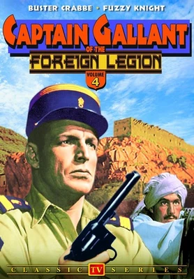 Captain Gallant of the Foreign Legion - Volume 4 (DVD) Buster Crabbe (US IMPORT) - Image 1 of 2