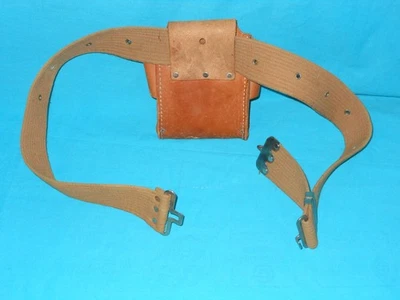 Vtg Leather Sears Craftsman 4544 Tool Pouch Top Grain Cowhide - Image 1 of 4