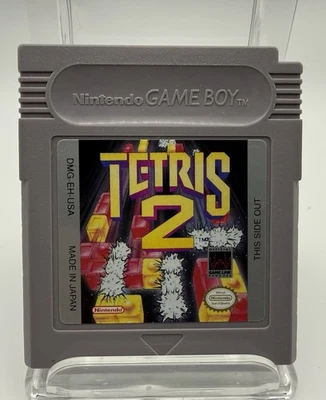 Tetris 2 (Nintendo Game Boy, 1993) solo cartuccia autentica e TESTATA - Immagine 1 di 3