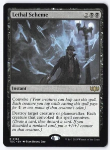 Lethal Scheme R Commander: Tarkir: Dragonstorm 184 NM - Picture 1 of 2