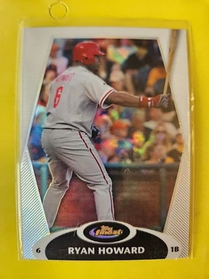 2008 Topps Finest Refractor #125 Ryan Howard - Philadelphia Phillies - Image 1 of 2