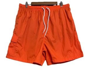 Men’s Swim Trunks Daniel Cremieux Surf Gear Beach Wear Orange Lined Coastal Vaca - Picture 1 of 12