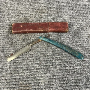 Original Antique Union Razor Co Pennsylvania Peacock Razor blade Orignal Box! - Picture 1 of 16