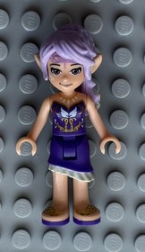 Lego Elves Aira Windwhistler Minifigure elf015 41176 41178 Dark Purple