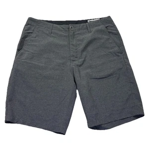 Volcom Shorts Surf Turf Mens 34” Gray Boardshorts Hybrid Swim Trunk Performance - Picture 1 of 10