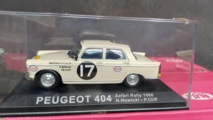 IXO Deagostini 1/43 Scale WRC 1976 Peugeot 504 #17 Jean-Pierre Nicolas Safari - Picture 1 of 3