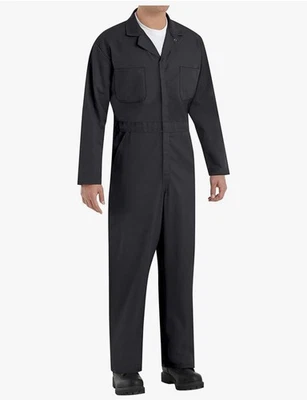 Nuevo sin etiquetas Mono trasero Red Kap para hombre sarga acción negro talla 38 regular Foto 1 de 4