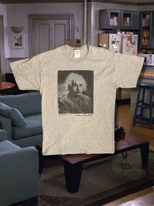 Y2K Albert Einstein Science T-Shirt "Reality is Merely an Illusion" - Bild 1 von 7