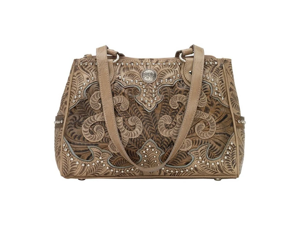 American West Western Handbag Annie's Conceal Carry Sand 8952471C