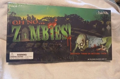 Rare Oh No Zombies! Horror Game Destroy Them Or Become Them Archie McPhee 2009 - Image 1 of 4