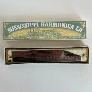 Vintage Mississippi Harmonica Co. Regal Harmonica with Original Box – Tested - Picture 1 of 7