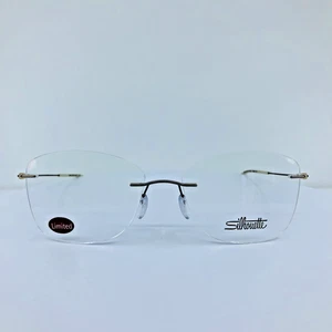 Nuevas gafas Silhouette Dynamics Colorwave sin montura 5500 AW C. 8540 topo/algodón - Imagen 1 de 14