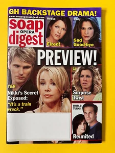 Y&R GH GL * AS THE WORLD TURNS PREVIEW October 4 2005 SOAP OPERA DIGEST MAGAZINE - Picture 1 of 4