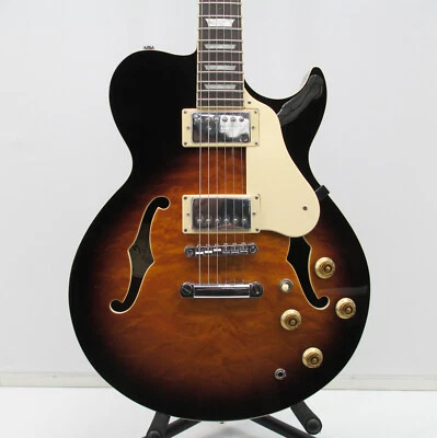 Samick RL-3 Greg Bennett Royale Electric Guitar Semi-Hollow Vintage Sunburst - Image 1 of 4