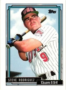 1992 TOPPS TRADED BASEBALL GOLD USA STEVE RODRIGUEZ #94T - Picture 1 of 2
