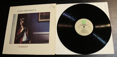 Loudon Wainwright III Richard Thompson I’m Alright  Rounder LP - EX/EX SHRINK WR - Image 1 of 2
