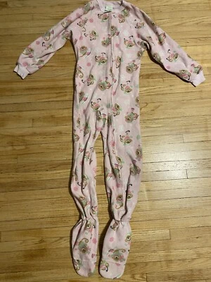 Circo Girl M Monkey Footie Pajamas Full Zip - Image 1 of 4