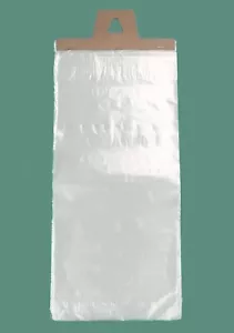 Newspaper Bags - 10" x 21" - 0.8 mil - Clear - Flat Plastic Bag - 10x21 Inch - Picture 1 of 3