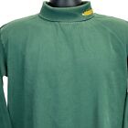 Green Bay Packers Turtleneck T Shirt Nfl Football Long Sleeve Green Tee Medium