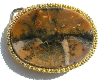 Hebilla de cinturón del suroeste hecha a mano de colección (piedra de ágata geoda piedra preciosa) #25 Foto 1 de 2